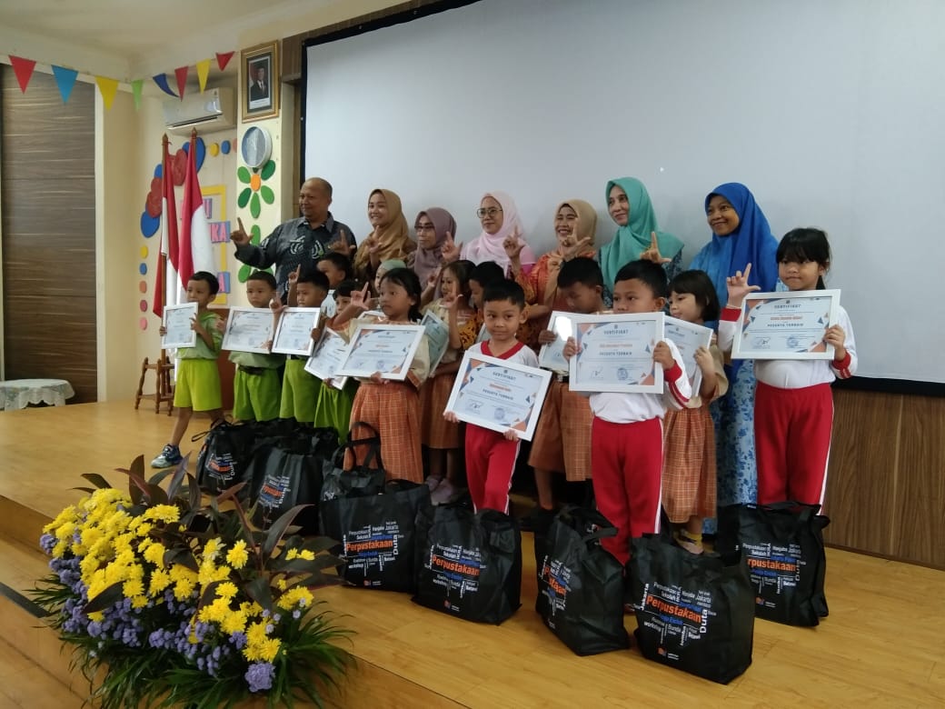 Apresiasi IKRA Tahap I 2025 Dalam Rangkaian Peringatan HUT Ke-498 Kota Jakarta Di Aula Sudin Perpustakaan Dan Kearsipan Kota Jakarta Pusat